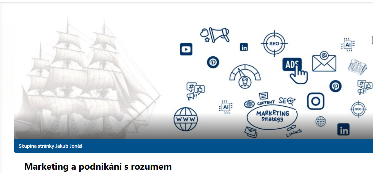 Facebook skupina Marketing a Podnikání s rozumem