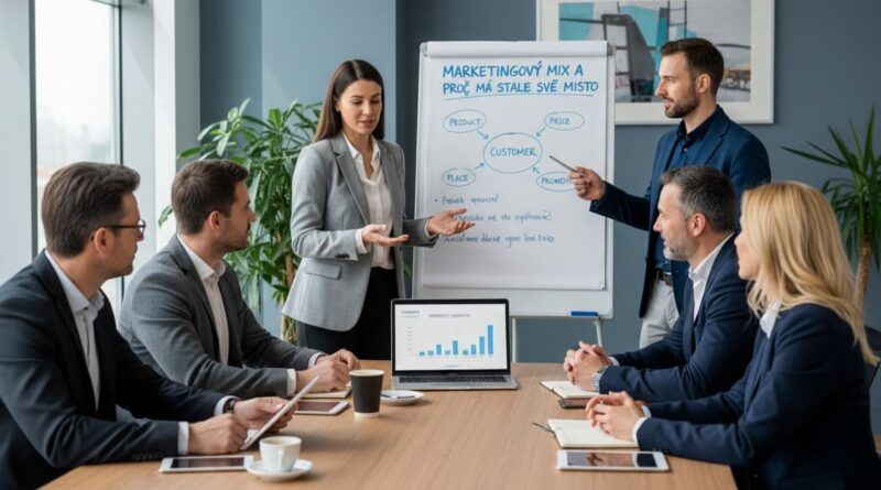 Náhledový obrázek pro blog Marketingový deník k tématu, proč má v marketingu stále své místo marketingový mix a kdy o marketingová mix jde a kdy nikoliv.