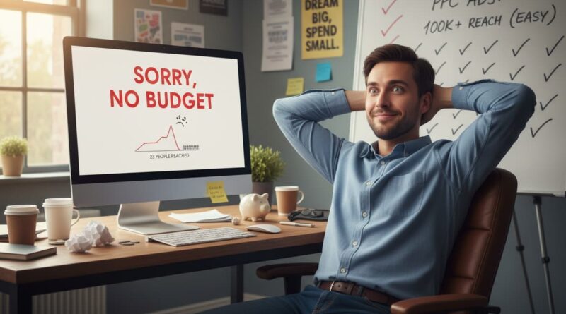 Náhledový obrázek pro blog Marketingový deník k tématu, PNO vs. dostatečná cílovka. Mluvím o jedné z největších chyb v PPC reklamě.