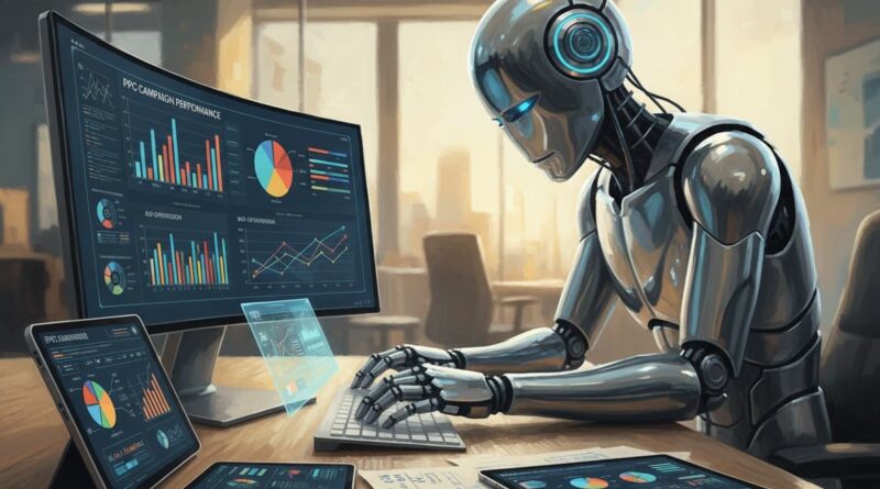 Náhledový obrázek pro blog Marketingový deník k tématu, kdy nezasahovat do PPC. Důraz je kladen na to, že to, jak reklama pojede / nepojede rozhoduje v první řadě robot.