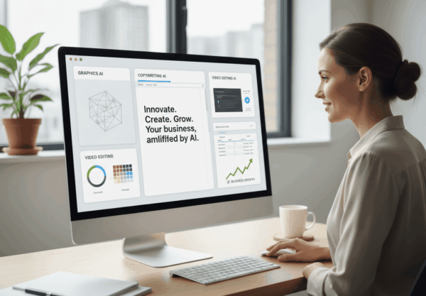 Náhledový obrázek pro blog Marketingový deník k tématu, everbotu, aplikace, která integruje nejpoužívanější ai nástroje a pomáhá firmám řešit jakýkoliv obsah komplexně, efektivně a za dostupné peníze.